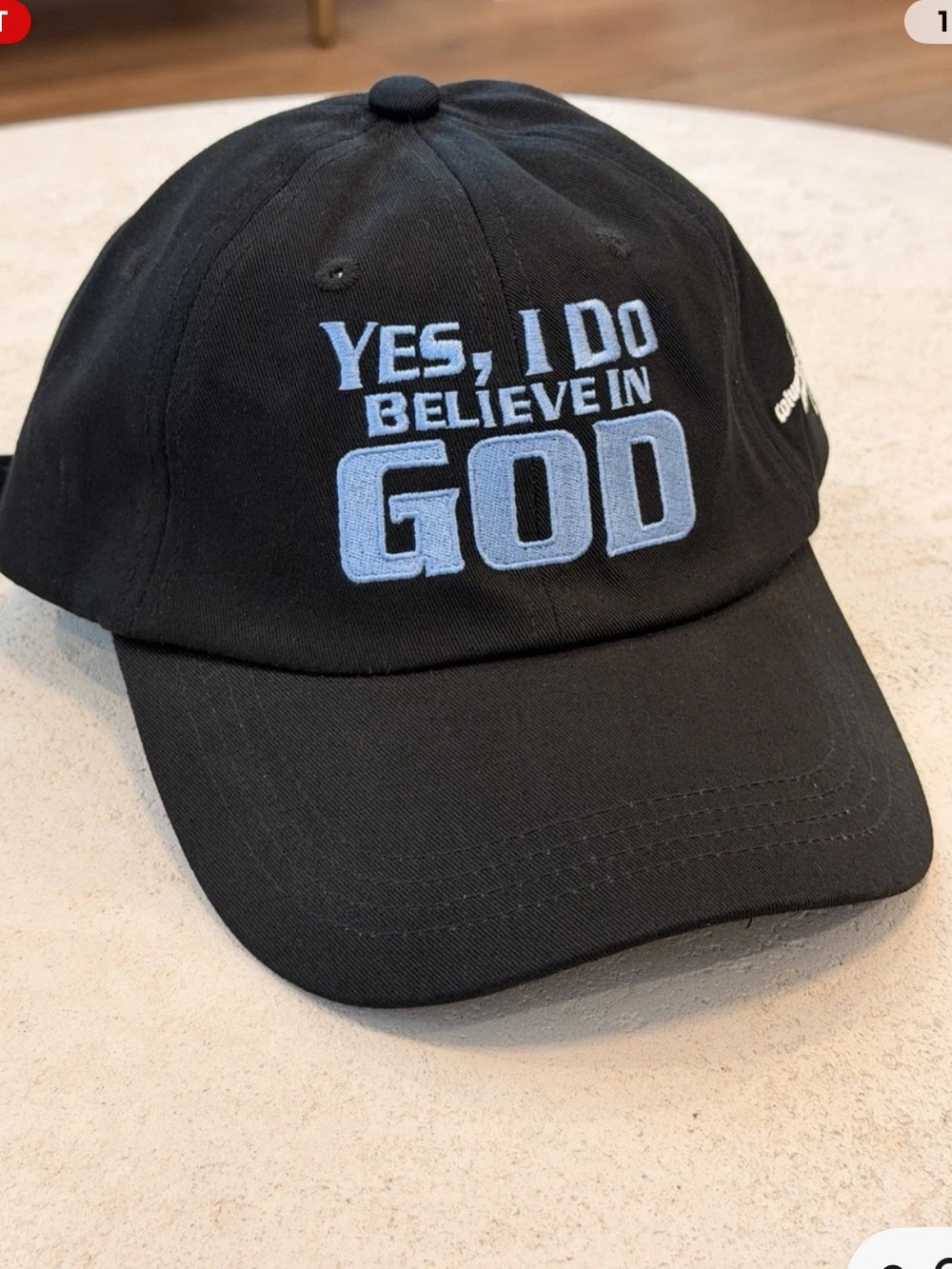 Enfants Riches Deprimes 'Yes, I Do Believe in God' Embroidered Baseball Cap